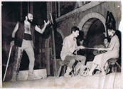 Les comédiens au chariot