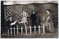 Les comédiens au chariot