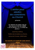Les comédiens au chariot
