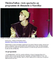 Les comédiens au chariot