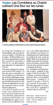 Les comédiens au chariot