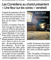 Les comédiens au chariot