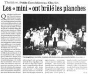 Les comédiens au chariot