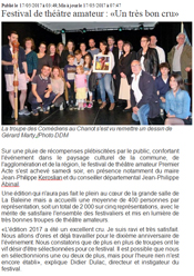 Les comédiens au chariot