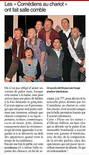 Les comédiens au chariot